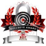 Bullseye award for best puzzles for an escape room in 2023